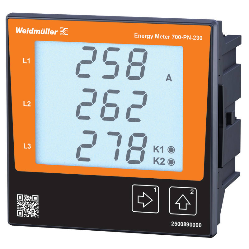 Weidmüller - ENERGY METER 700-PN-230 - Software and engineering