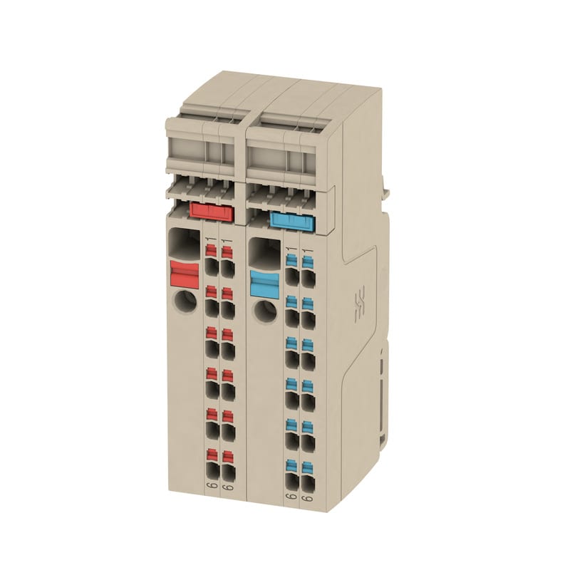 Weidmüller - Borne de distribution, PUSH IN, 6 mm², 500 V, 35 A, Beige