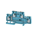 Weidmüller - A2T 4 VL BL - Série-A Bloc de jonction universel