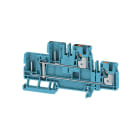 Weidmüller - APGTB 4 2T VL 4C/2 BL - Série-A Bloc de jonction universel