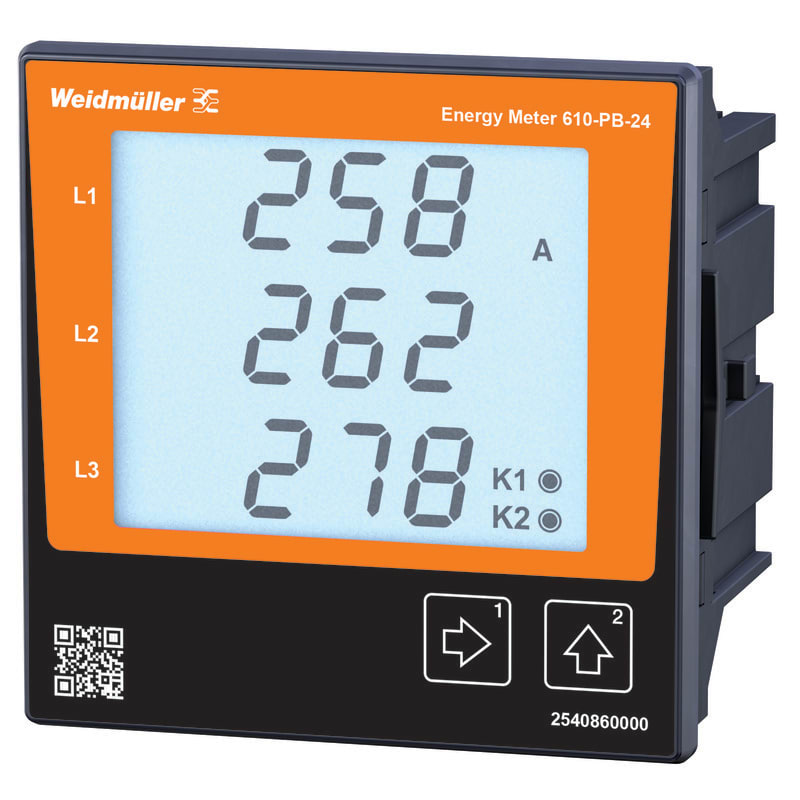 Weidmüller - ENERGY METER 610-PB-24 - Software and engineering