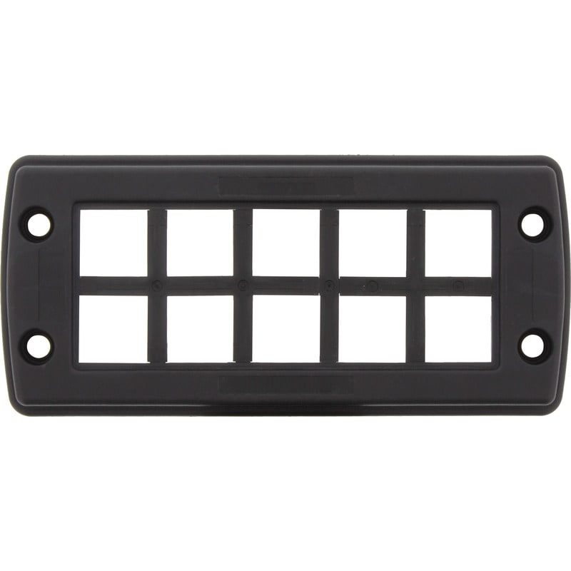 Weidmüller - Cadre pour entrées de câbles Noir profond 153 x 70 x 19.6 mm -40 °C?120 °C, IP66