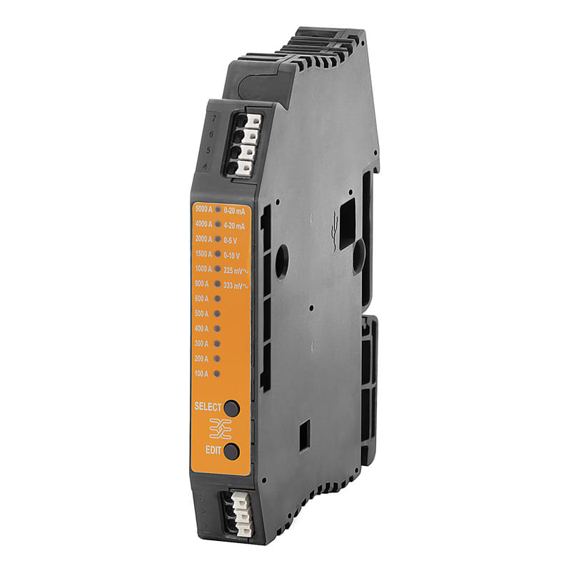 Weidmüller - Convertisseur de signaux/isolateur Entrée: Rogowski 100-5000 A Sortie: 0-1 A AC