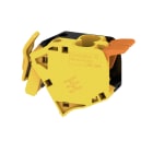 Weidmüller - AAC 50-185 2X10 BK-YL - Série-A Bloc de jonction universel