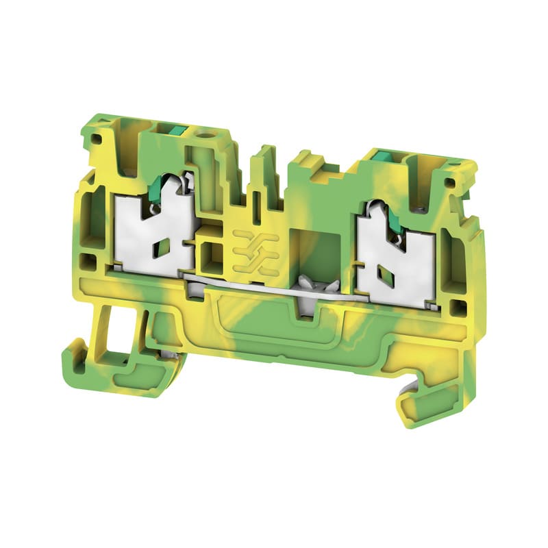 Weidmüller - Bloc de protection, SNAP IN, Vert/jaune, 2.5 mm², 800 V, 2 points de connexions