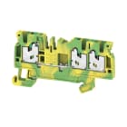 Weidmüller - Bloc de protection, SNAP IN, Vert/jaune, 2.5 mm², 800 V, 3 points de connexions
