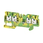 Weidmüller - Bloc de jonction SNAP IN, Vert/Jaune, 2,5mm², 4 points de connection