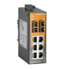Weidmüller - Switch Fast/Gigabit Ethernet non administrable, EcoLine, 6xRJ45, 2xSC multi-mode