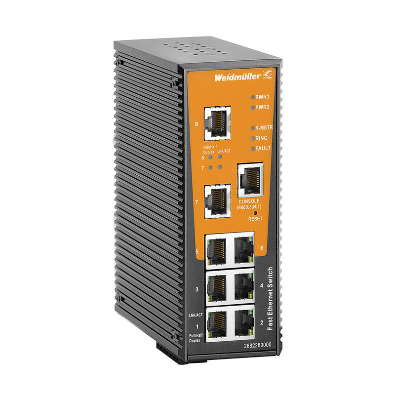 Weidmüller - Switch  FE administrable, AdvanceLine, PROFINET Classe A, 8xRJ45