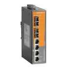 Weidmüller - Switch Fast/Gigabit Ethernet non administrable, EcoLine, 4xRJ45 PoE+, 2xSC multi
