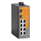 Weidmüller - Switch Fult Gigabit Ethernet non administrable, EcoLine, 8xRJ45 PoE+, 2xGE SFP