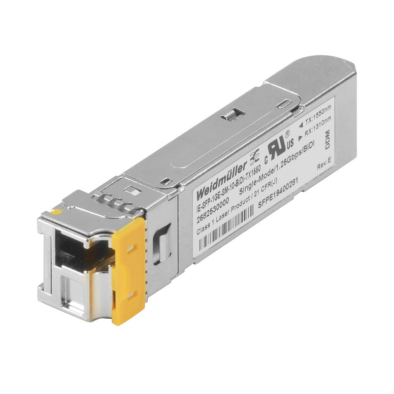 Weidmüller - Module SFP Gigabit Ethernet, Singlemode BiDi, LC-Simplex, 10 km