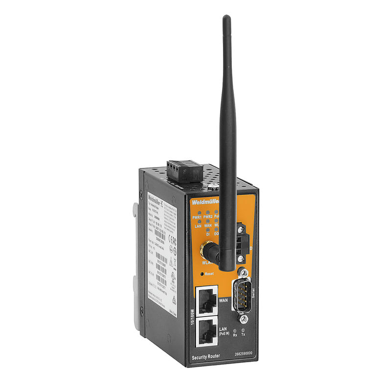 Weidmüller - Routeur Industrie Fast Ethernet, Firewal, WIFI, point d'accès / client
