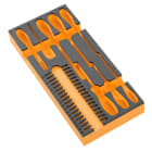 Weidmüller - Insert (chariot d'atelier), vide, Hauteur: 446 mm