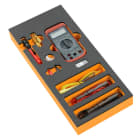 Weidmüller - Insert (chariot d'atelier), avec outils, Hauteur: 446 mm