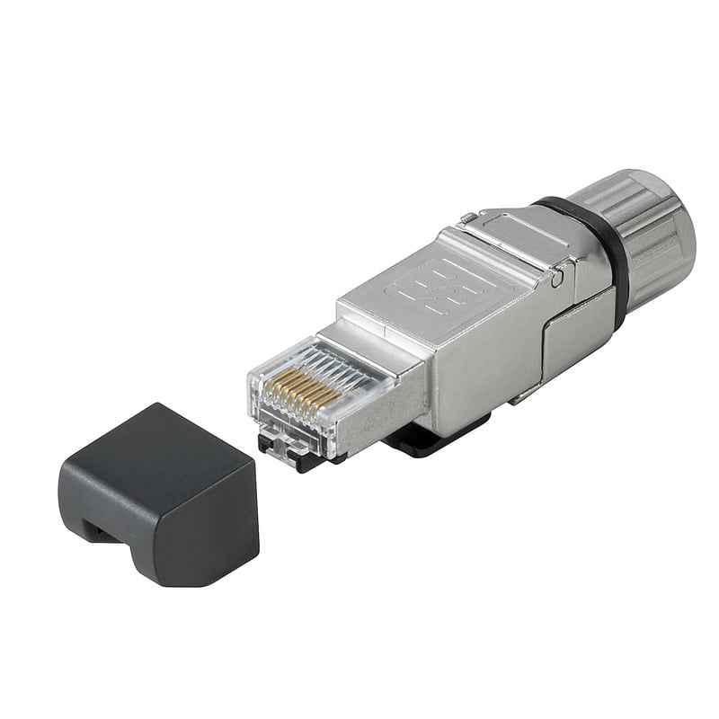 Weidmüller - IE-PS-RJ45-FH-180-A-1.1-CG - Connecteurs Ethernet Industriel