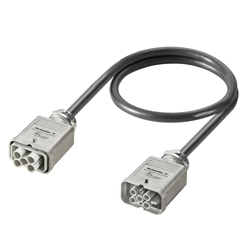 Weidmüller - CH-HMAA-HMAB-06-0100-AB Câble de puissance Câble de transmission d'énergie élect