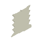 Weidmüller - CH20M6 BC 4P-4P BUS GY 1 1261516 Boitiers électronique (vides)