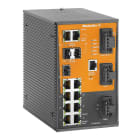 Weidmüller - Switch FE/GE administrable, SubstationLine, 7xRJ45, 3xCombo, LV