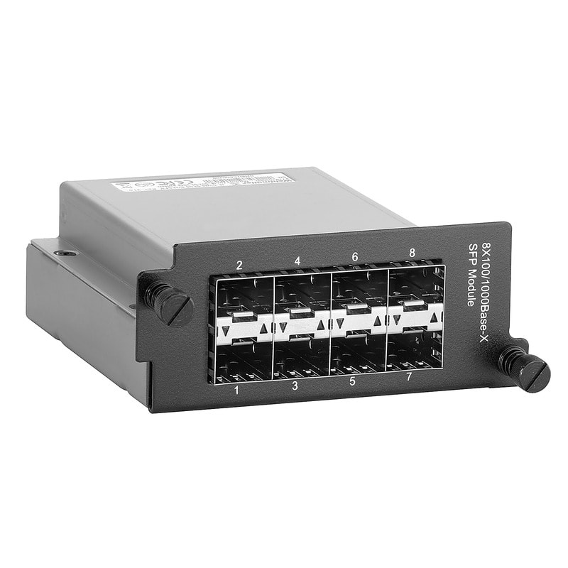 Weidmüller - Switch Fast / Gigabit / Full Gigabit Ethernet, SubstationLine, module 8xFE/GE SF