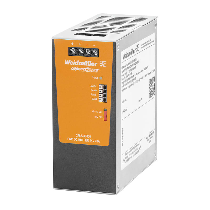 Weidmüller - Module buffer PRO DC BUFFER 24V 20A