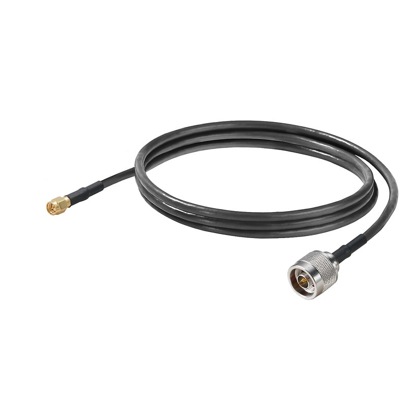 Weidmüller - Câble Antenne, N mâle / SMA mâle, Longueur 3 m