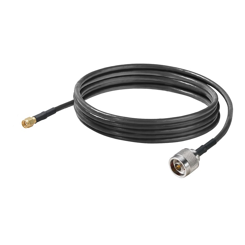 Weidmüller - Câble Antenne, N mâle / RP-SMA mâle, Longueur 5 m