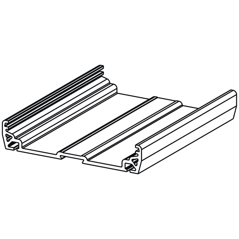 Weidmüller - PF RS 90 GR 2000MM Boitiers électronique (vides)
