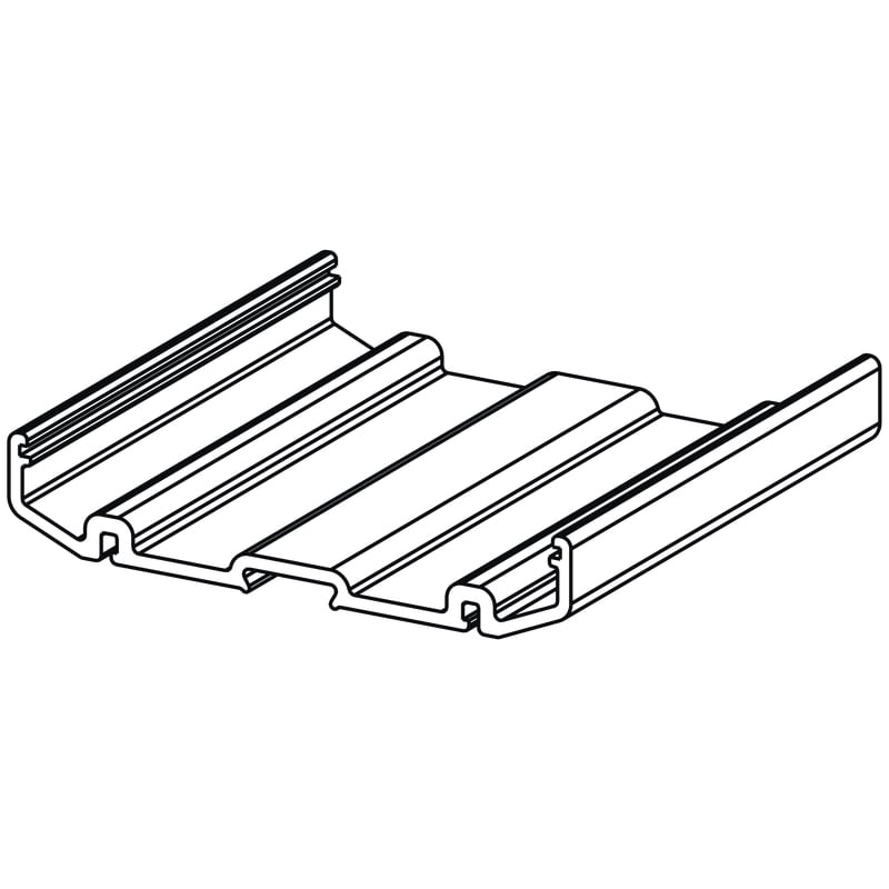 Weidmüller - PF RS 100 BK 2000MM Boitiers électronique (vides)