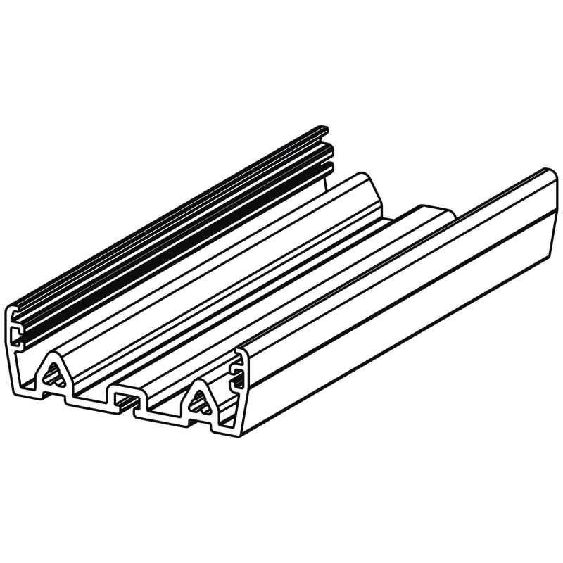 Weidmüller - PF RS 45 GR 2000MM Boitiers électronique (vides)