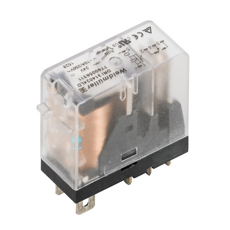 Weidmüller - DRI314615L - Relais & Opto-coupleurs Relais industriel miniature, 115 V AC, LED