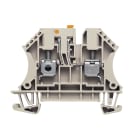 Weidmüller - Borne de test sectionnable, Vissé, Beige, 4 mm², 32 A, 500 V, 2 connexions