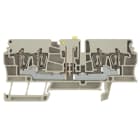 Weidmüller - Borne sectionnable à ressort, Beige, 2.5 mm², 16 A, 400 V, 1 étage, 4C