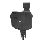 Weidmüller - Support fusible 5x20 enfichable noir pour borne