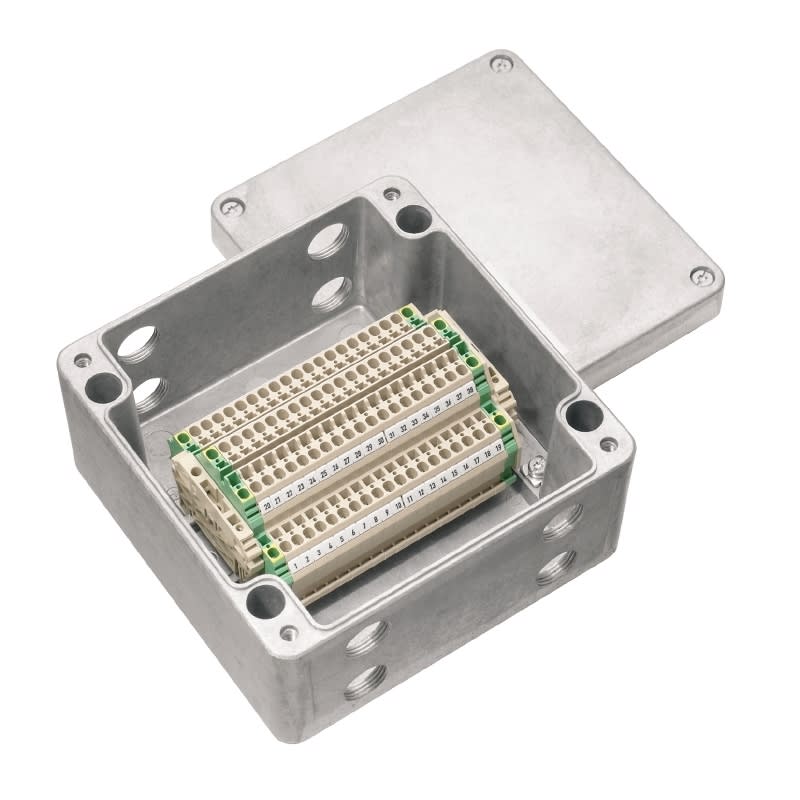 Weidmüller - Boîtier métallique Atex confectionné, Aluminium AlSi12, 160 x 160 x 91 mm Boîtie