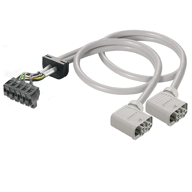 Weidmüller - FPL 4G2.5/PD/Q4KW/2+5 Câble de puissance Câble de transmission d'énergie électri