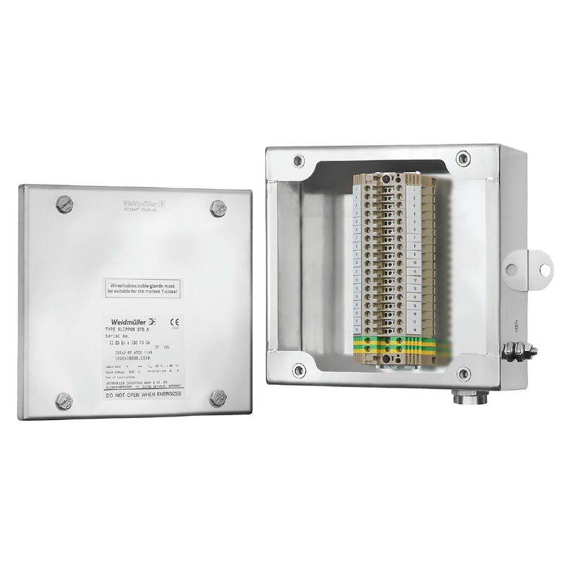 Weidmüller - STB 3 EXE Alvéole de test (bloc de jonction), Profondeur: 100 mm