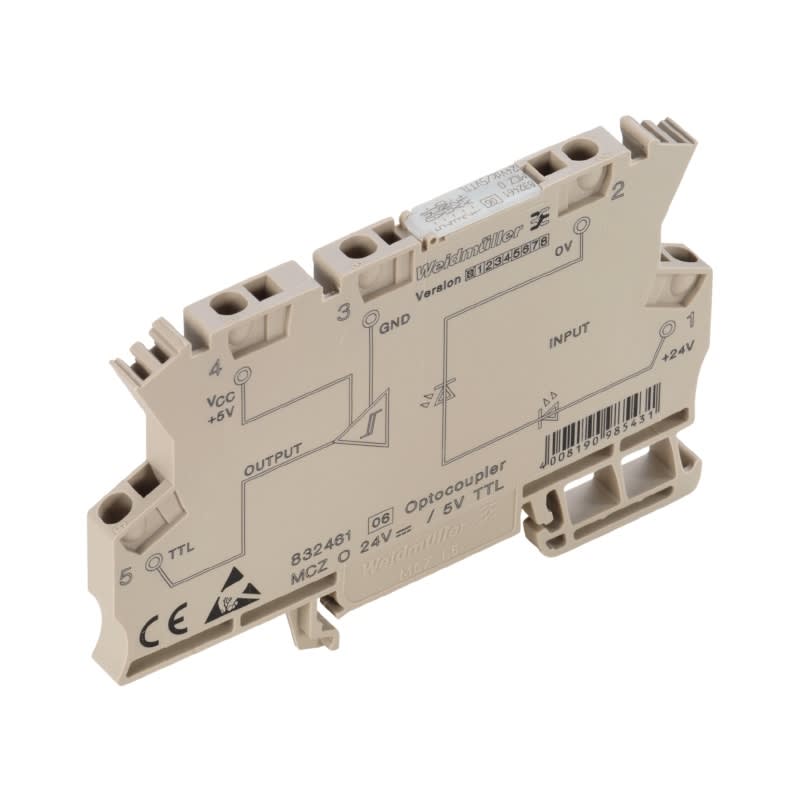 Weidmüller - MCZ O 24VDC - Relais & Opto-coupleurs Relais statiques, 24 V DC ±16 %, 5 V TTL,