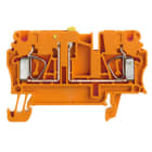 Weidmüller - Borne sectionnable, Raccordement à ressort, Orange, 2.5 mm², 20 A, 500 V, 2C