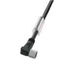 Weidmüller - Cordon M8 - Femelle - Coudé - 3 Poles - 10.00m