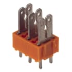 Weidmüller - PCF 5.00/04/180 3.5SN BL BX - Blocs de jonction pour CI pas > 10mm