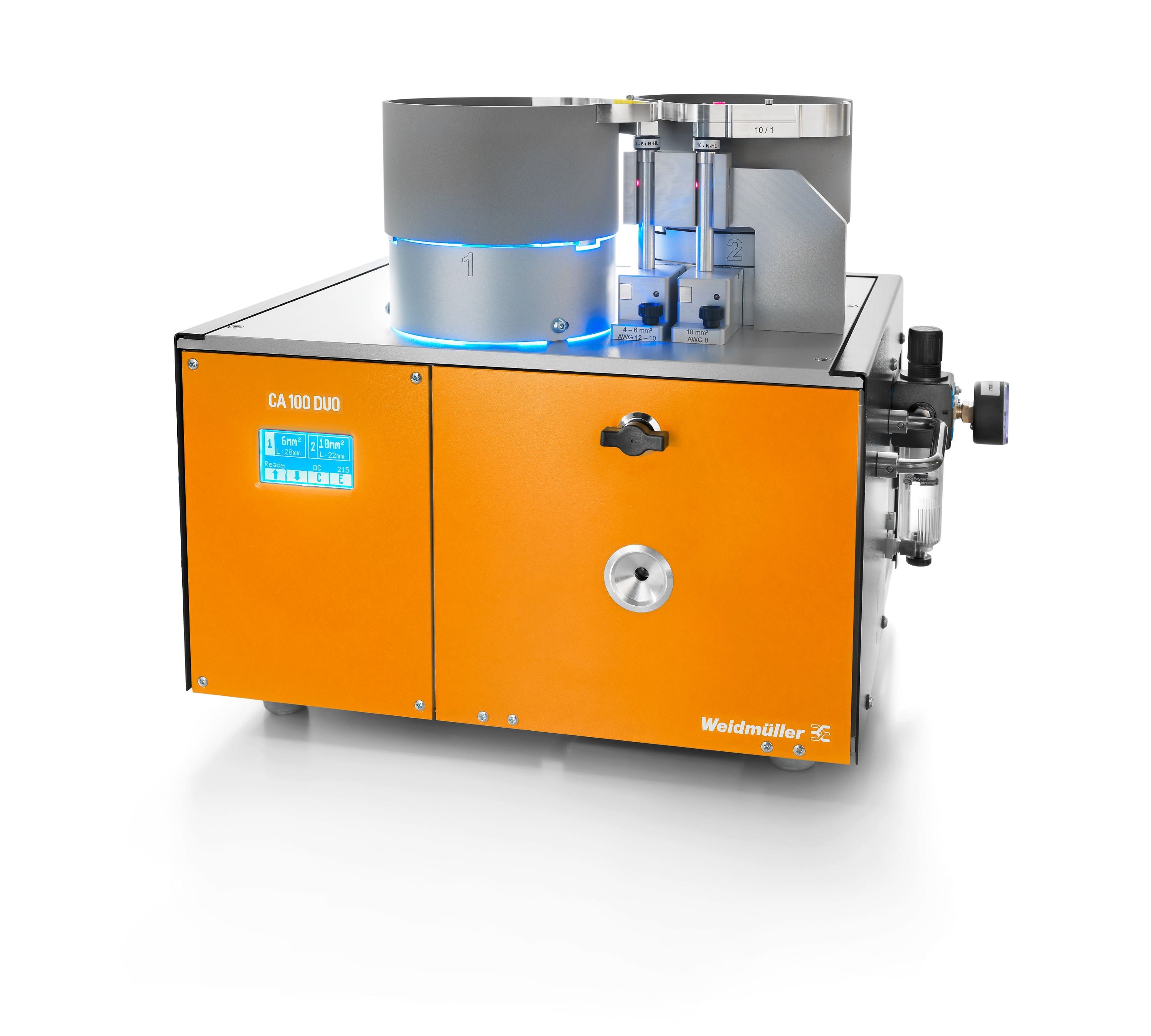 Weidmüller - Machine automatique à dénuder et à sertir, Électro-pneumatique, Plage de dénudag