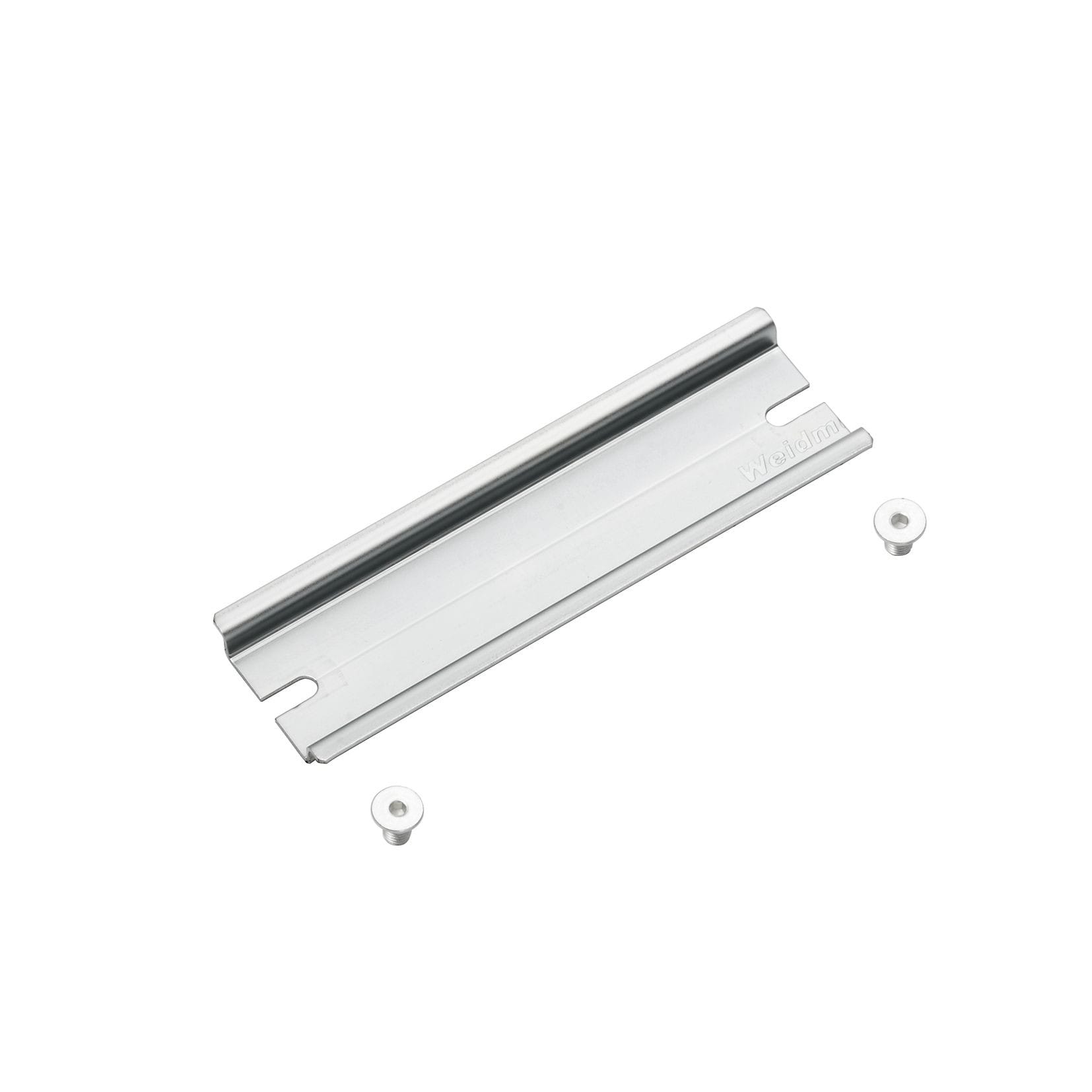 Weidmüller - Rail profilé, Profilés support, Acier, à revêtement de zinc galvanique et passiv