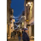 Blachere - Guirlande SPARK LIGHT®led+ -20m 160 led blanc pur-fixe-câble caoutchouc noir
