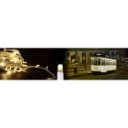 Blachere - Rideau LED Blanc chaud-230V-2x3m 288 led blanc chaud-fixe-12 descentes de 3m