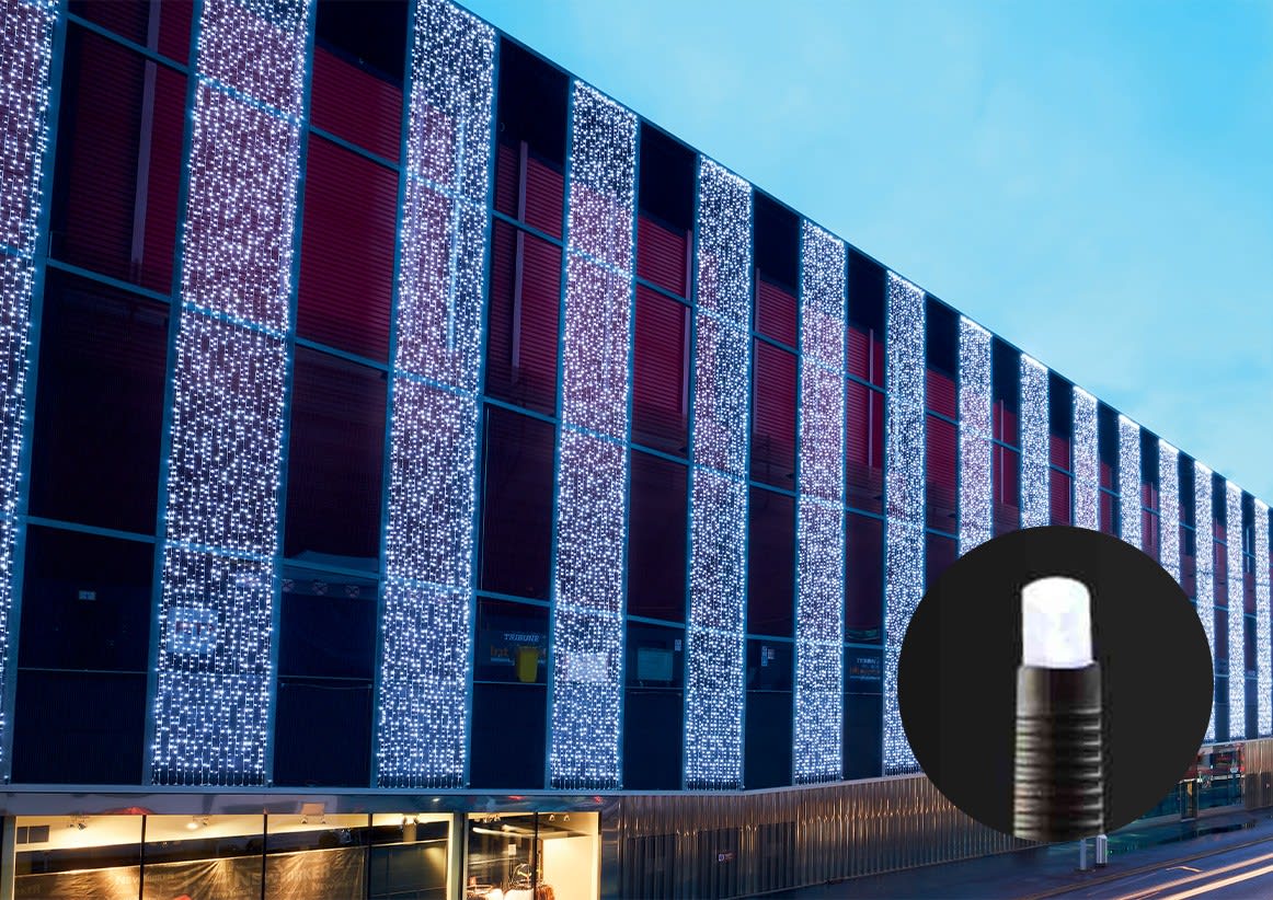 Blachere - Rideau JOYLIGHT® led+ -230V-2m x 7m 750 led blanc pur