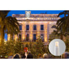 Blachere - Rideau led+ -230V-2m x 7m 750 led blanc chaud