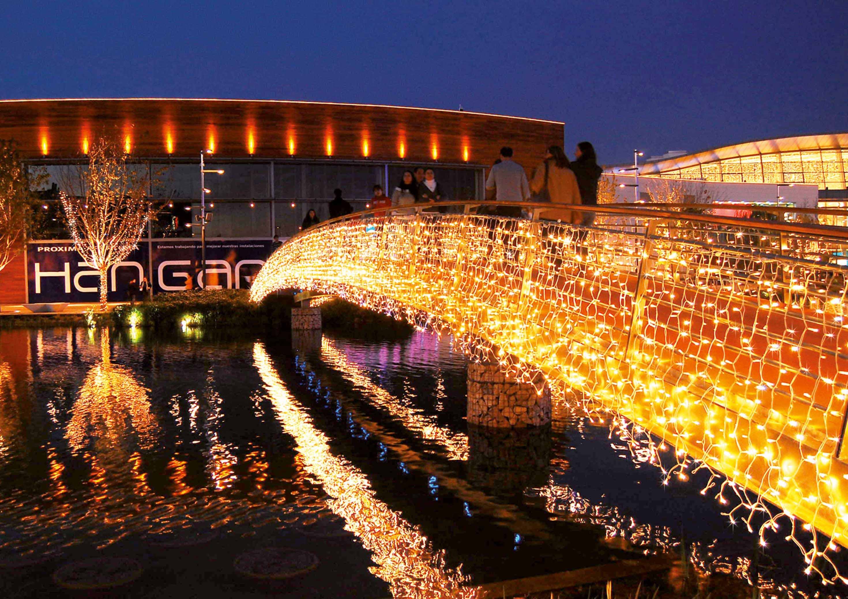 Blachere - Rideau led+ -230V-2m x 5m 540 led blanc chaud