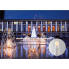 Blachere - Rideau led+ -230V-2m x 5m 540 led blanc chaud