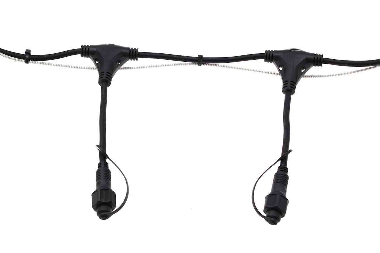 Blachere - Collecteur gamme Octoplus - 3,20m noir - 2x1,60 = 3,20m - 16 descentes